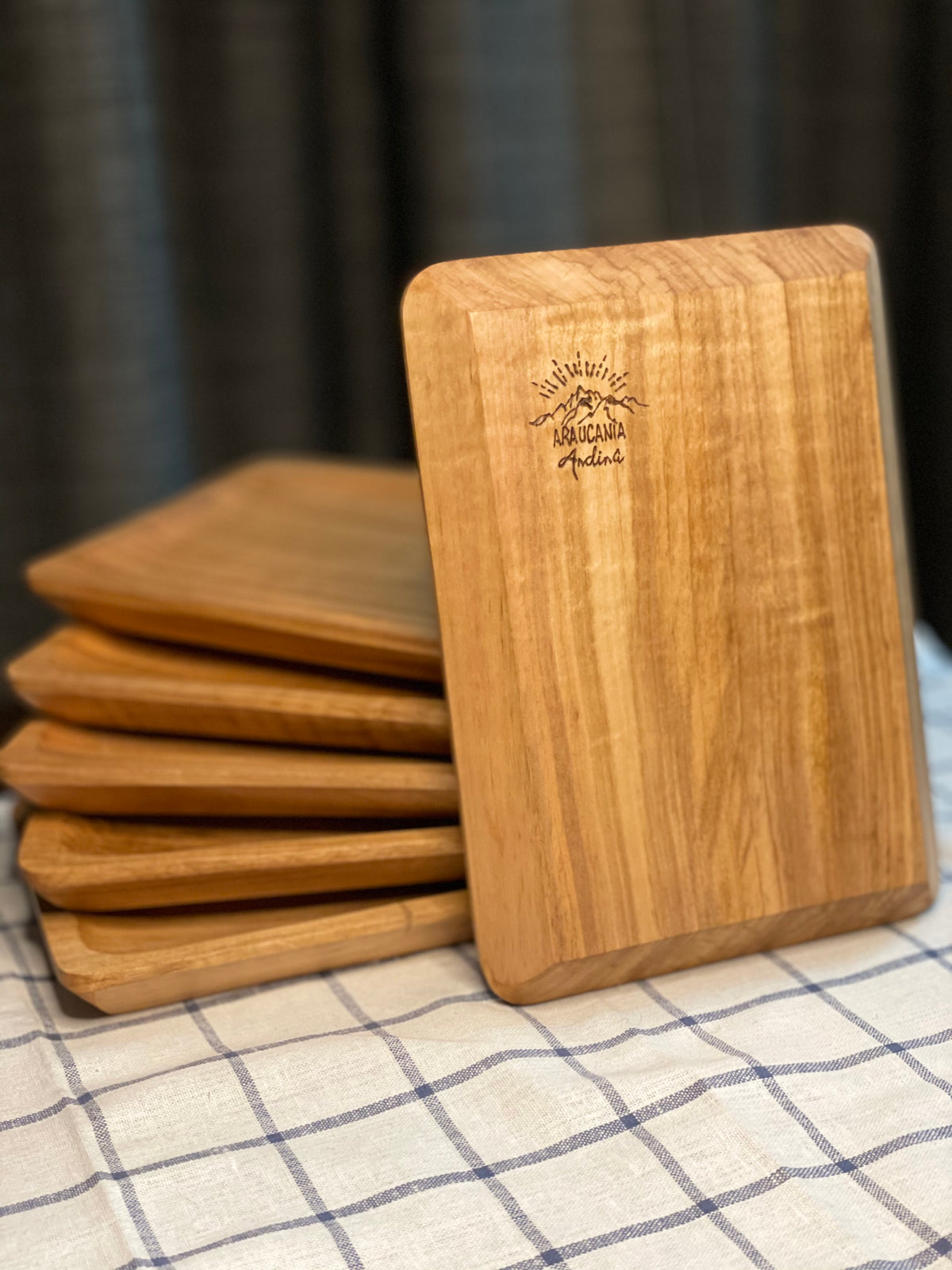 Set de platos madera nativa